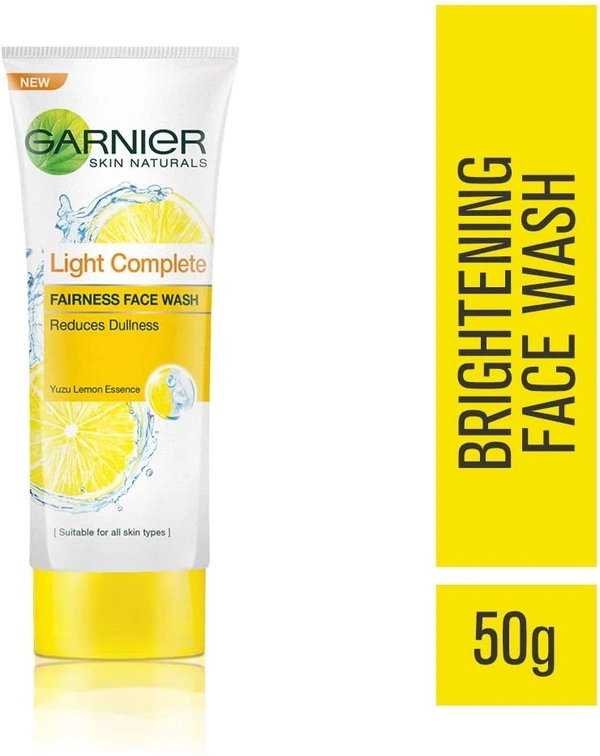 Garnier Bright Complete VITAMIN C Facewash - 50 gm, 2-3 days on orders over ₹499 shipped by Selection House