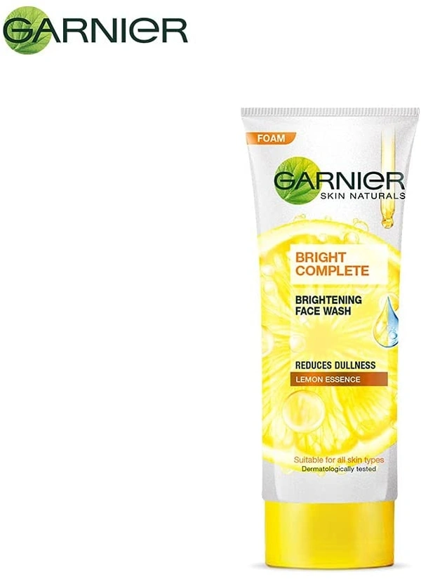 Garnier Bright Complete VITAMIN C Facewash - 2-3 days on orders over ₹499 shipped by Selection House, 100 ml