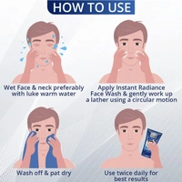 Fair and Handsome Instant Radiance Face Wash - 2-3 days on orders over ₹499 shipped by Selection House, 100 ml