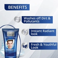 Fair and Handsome Instant Radiance Face Wash - 2-3 days on orders over ₹499 shipped by Selection House, 50 ml