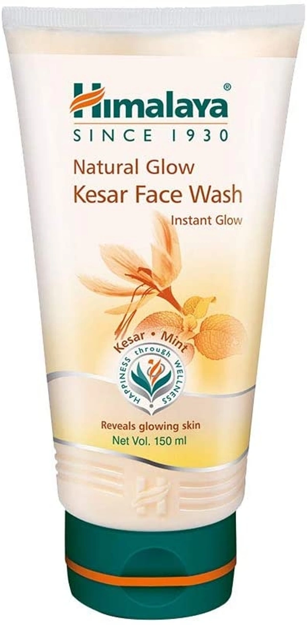 Himalaya Natural Glow Kesar Face Wash - 100 gm, 2-3 days on orders over ₹499 shipped by Selection House