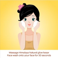 Himalaya Natural Glow Kesar Face Wash - 100 gm, 2-3 days on orders over ₹499 shipped by Selection House