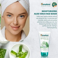 Himalaya Herbals Moisturizing Aloe Vera Face Wash,100ml - 2-3 days on orders over ₹499 shipped by Selection House, 100 ml
