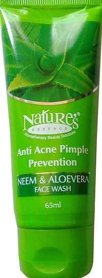 Nature's Essence Purifying Neem & Alovera Face Wash (60ML) - 2-3 days on orders over ₹499 shipped by Selection House, 65 ml