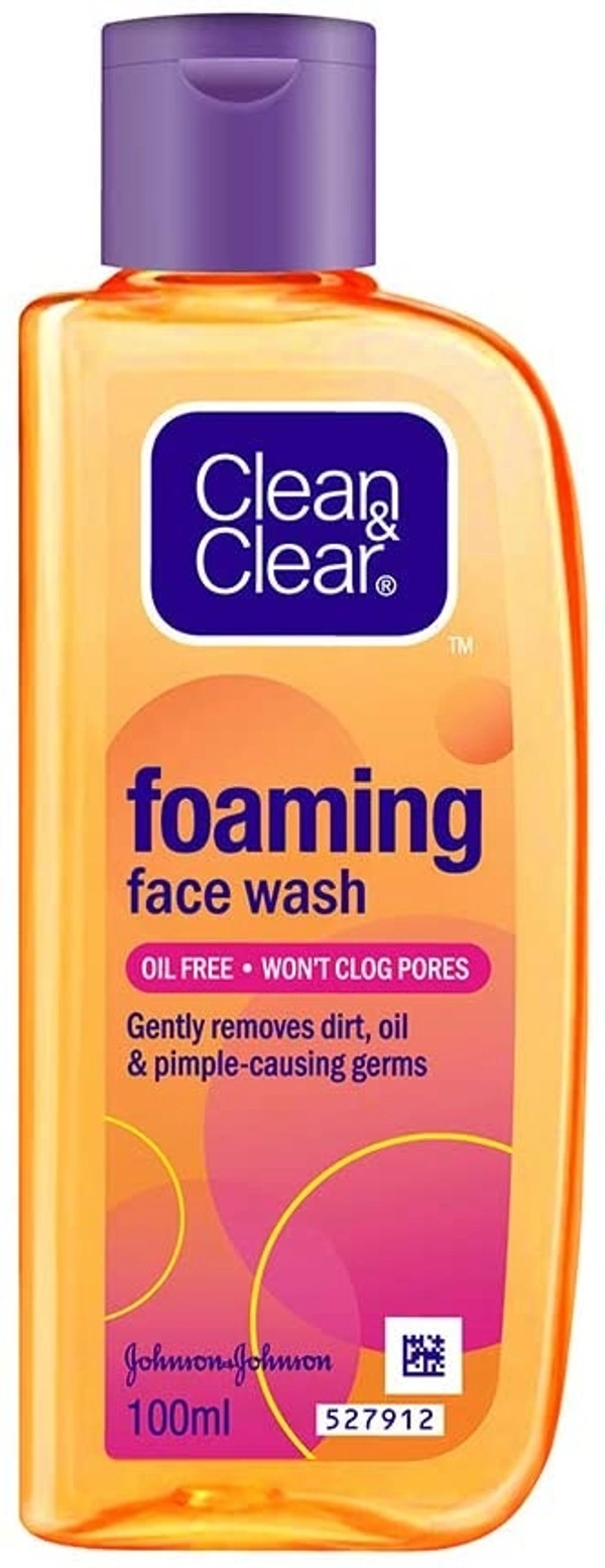Clean & Clear Foaming Face Wash - 2-3 days on orders over ₹499 shipped by Selection House, 100 ml
