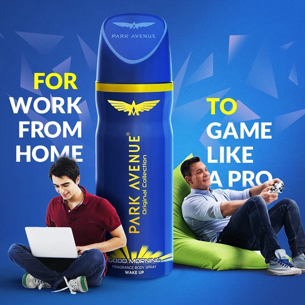 Park Avenue Good Morning Body Deodorant for Men, 100 ml - 2-3 days on orders over ₹499 shipped by Selection House, 150 ml