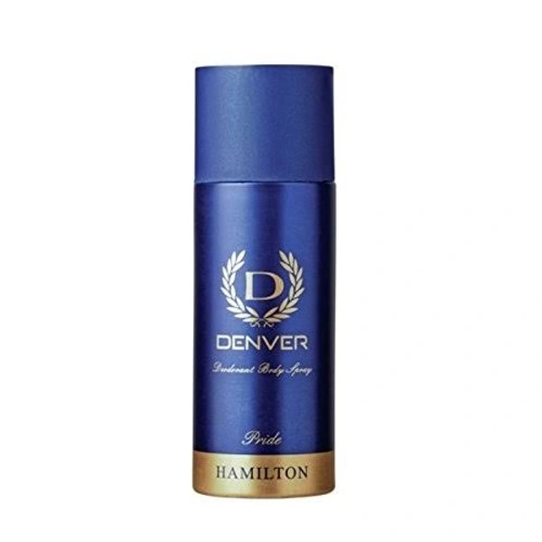 Denver Hamilton Deodorant Body Spray for Unisex - 2-3 days on orders over ₹499 shipped by Selection House, 150 ml, Blue
