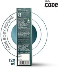 Wild Stone Code Chrome No Gas Body Perfume for Men, Long Lasting Masculine Fragrance for Office Wear -120 ml - 2-3 days on orders over ₹499 shipped by Selection House, 120 ml, Steel