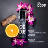 Wild Stone Code Chrome No Gas Body Perfume for Men, Long Lasting Masculine Fragrance for Office Wear -120 ml - 2-3 days on orders over ₹499 shipped by Selection House, 120 ml, Platinum