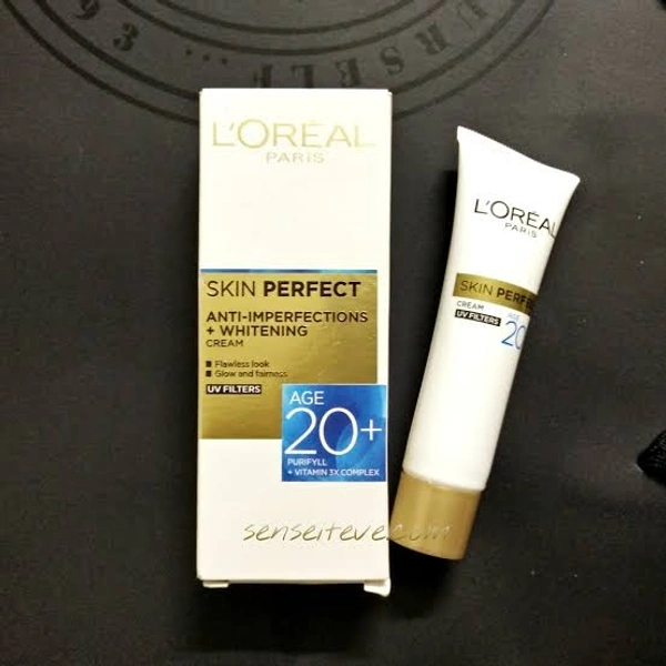 L'Oreal Paris Skin Perfect 20+ Anti-Imperfections + Whitening Cream - 2-3 days on orders over ₹499 shipped by Selection House, 18 gm
