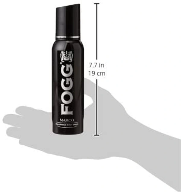 Fogg Body Spray For Men, 120ml - Black, 2-3 days on orders over ₹499 shipped by Selection House, Marco, 120 ml