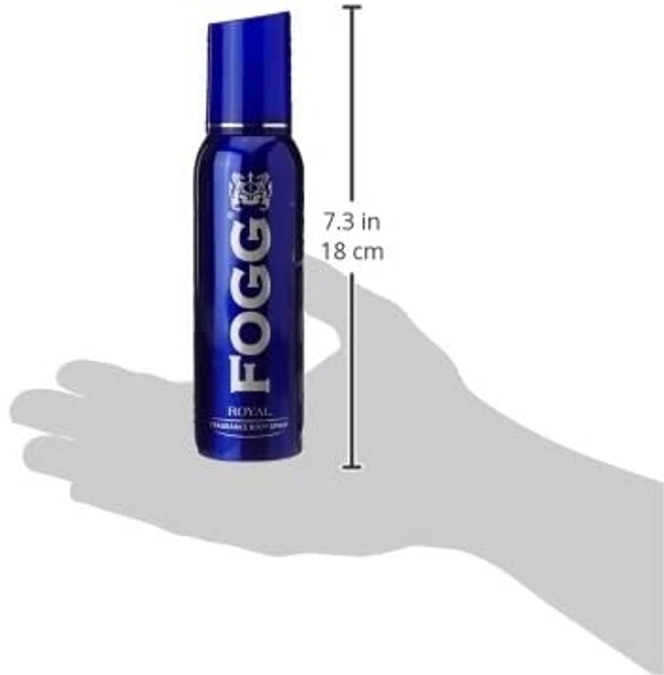 Fogg Body Spray For Men, 120ml - Blue, 2-3 days on orders over ₹499 shipped by Selection House, 120 ml, Royal