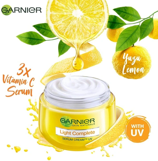 Garnier Skin Naturals Light Complete Serum Cream - 2-3 days on orders over ₹499 shipped by Selection House, 23 gm
