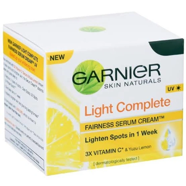 Garnier Skin Naturals Light Complete Serum Cream - 2-3 days on orders over ₹499 shipped by Selection House, 45 gm