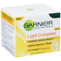 Garnier Skin Naturals Light Complete Serum Cream - 2-3 days on orders over ₹499 shipped by Selection House, 45 gm