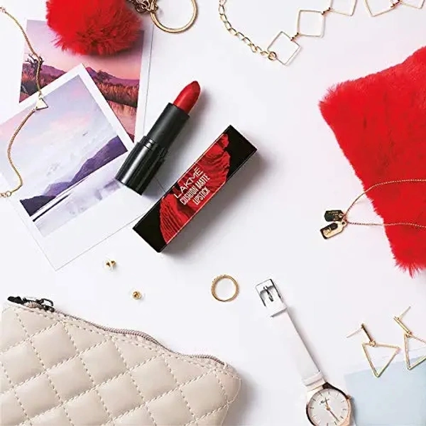 LAKMÉ Cushion Matte Lipstick, Matte Finish, 4.5g - Pink Unicorn, 2-3 days on orders over ₹499 shipped by Selection House, 4.5g