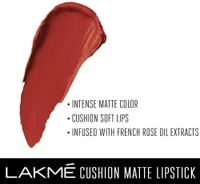 LAKMÉ Cushion Matte Lipstick, Matte Finish, 4.5g - Pink Date, 2-3 days on orders over ₹499 shipped by Selection House, 4.5g