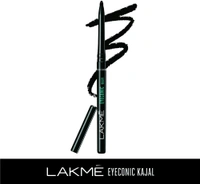 Lakme Eyeconic Black Kajal, Matte Kohl Liner in a Twist Up Pencil - Waterproof, Smudge Proof & Long Lasting Eye Makeup, 0.35 g - Black, 2-3 days on orders over ₹499 shipped by Selection House, 0.35g