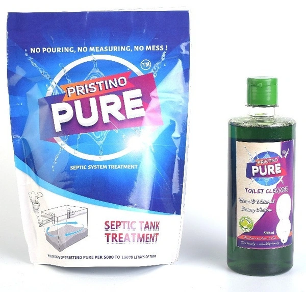 Pristino PURE Bio Cleaner - 250g Powder + 500ml  Liquid