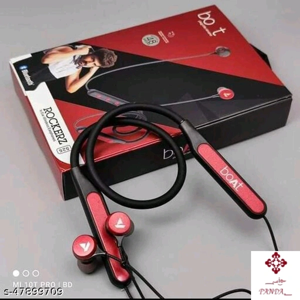 boat earphone  - red
