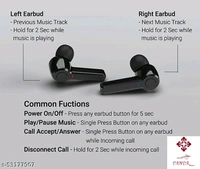 JUNO bluetooth headphones  - black 