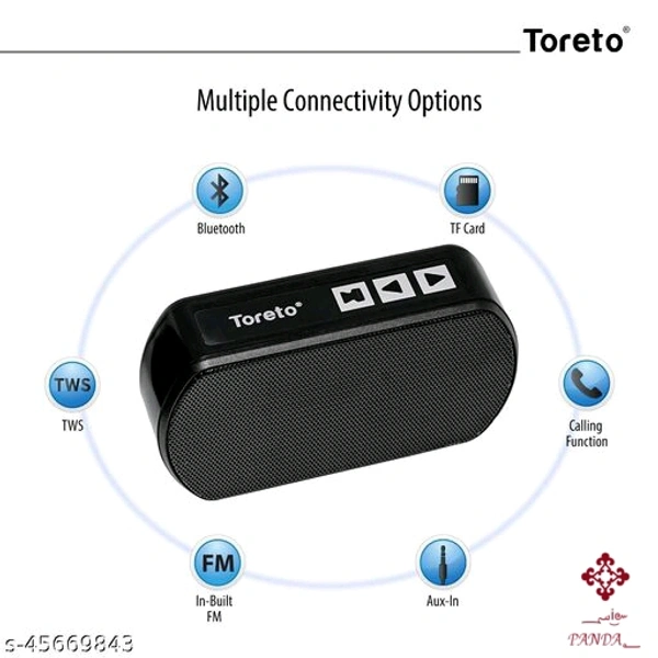 bluetooth speaker  - black 