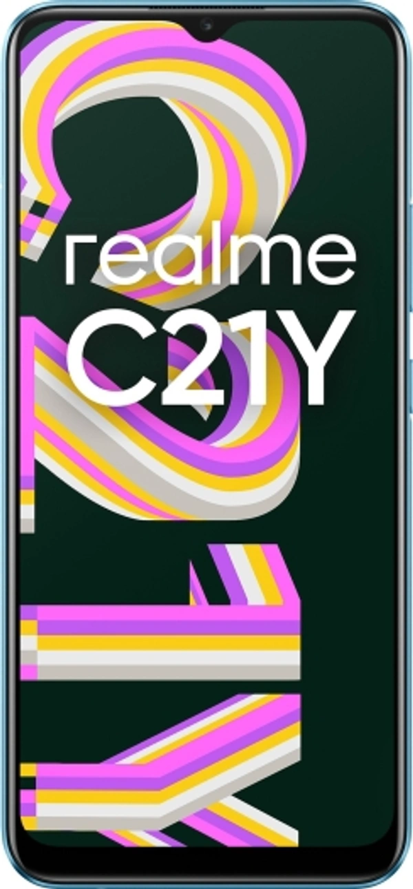 realme c21y - blue 
