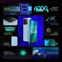 realme narzo 50A - Oxygen blue , 4gb, 128