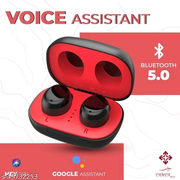 TECHFIRE Bluetooth Headphones & Earphones waterproof  - red