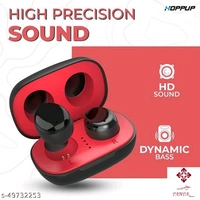 TECHFIRE Bluetooth Headphones & Earphones waterproof  - red