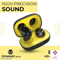 TECHFIRE Bluetooth Headphones & Earphones waterproof  - yellow 