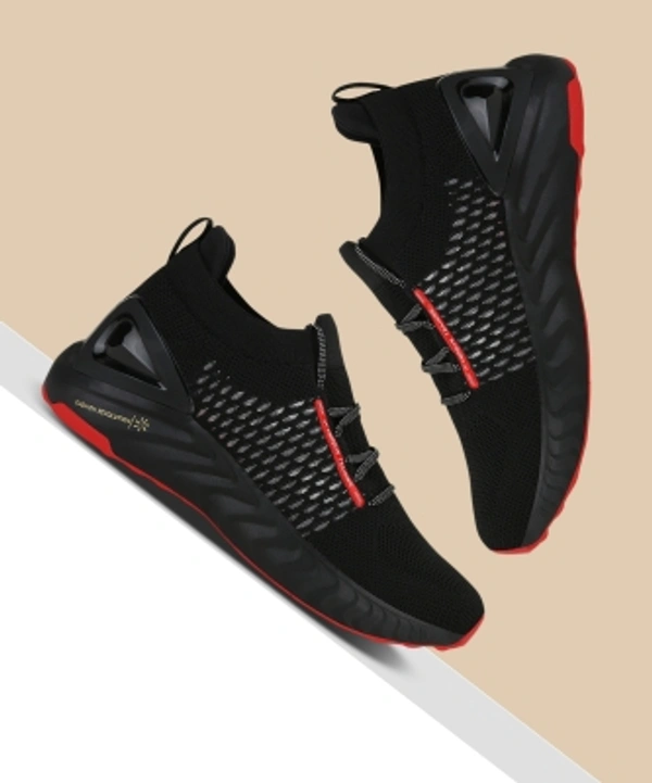 Sports Shoes For Men  - Black/red, 7