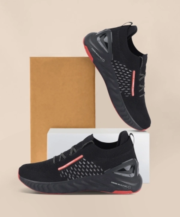 Sports Shoes For Men  - Black/red, 10