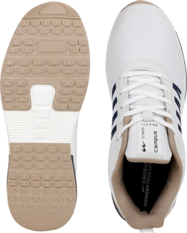 Sports Shoes For Men  - White, 10