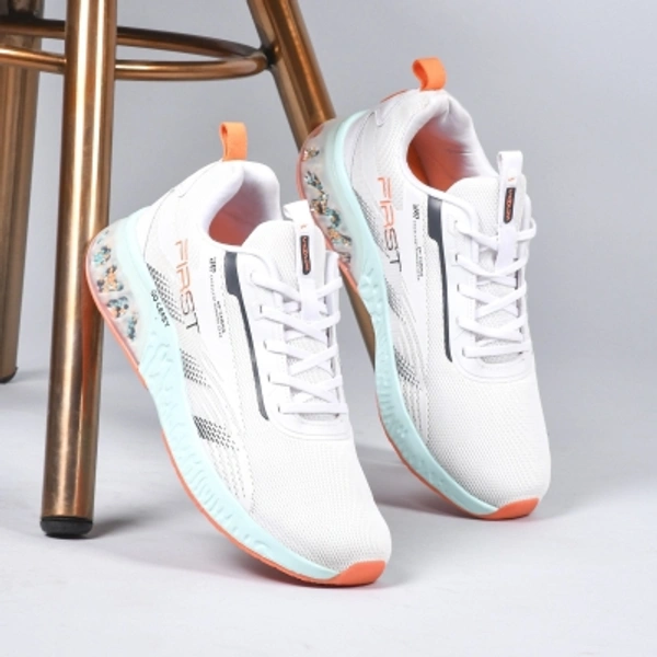 Sports Shoes For Men  - White, 8