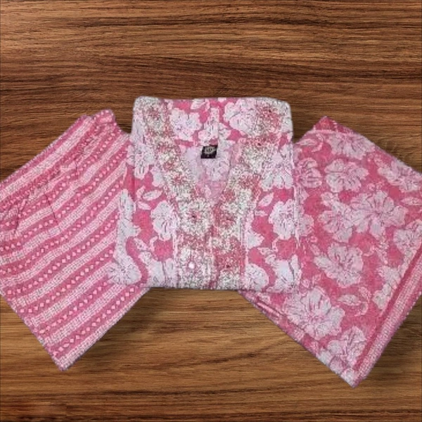 Kurti set - M, Wild Watermelon
