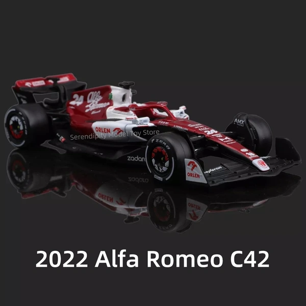 Bburago 1:43 2022 Alfa Romeo C42 #77 # Model Car - 24