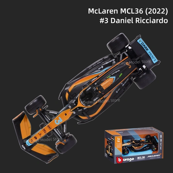 Bburago 1:43 2022 McLaren MCL36 Model Car - 3