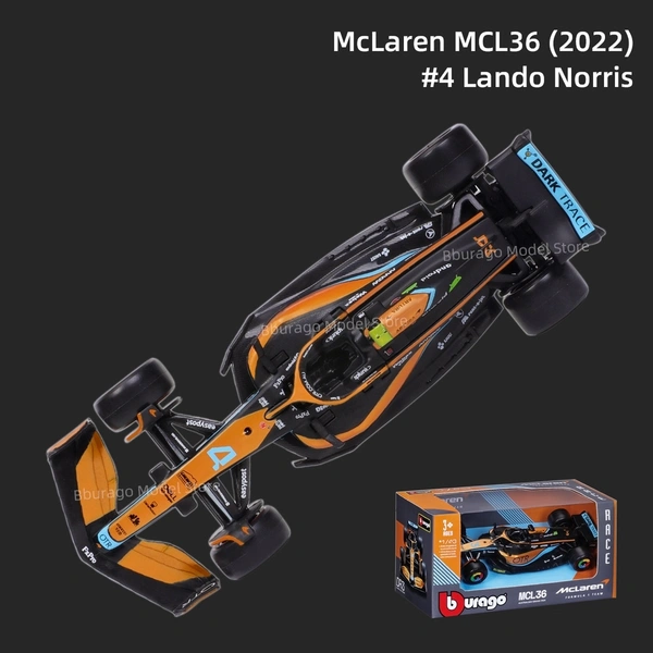 Bburago 1:43 2022 McLaren MCL36 Model Car - 4