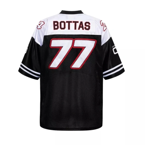 2022 ALFA ROMEO AMERICAN FOOTBALL JERSEY VALTTERI BOTTAS x ZHOU GUANYU AUSTIN GP TEAMWEAR SPECIAL - M