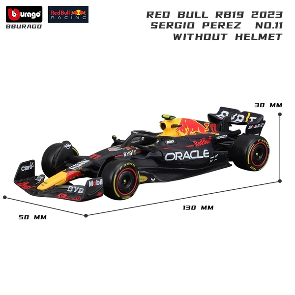 Bburago 1:43 2023 Red Bull Racing RB19 Model Car - 1