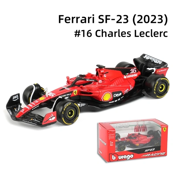 Bburago 1:43 2023 Scuderia Ferrari SF23 - 16