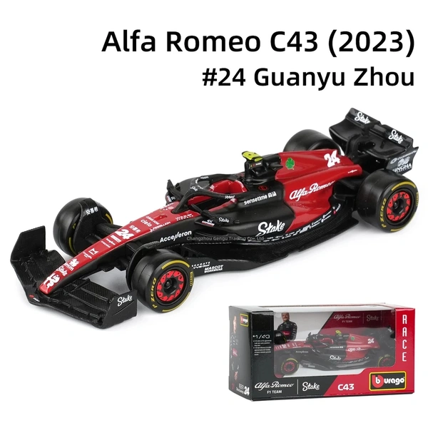 Bburago 1:43 2023 Alfa Romeo C43 Model Car - 24