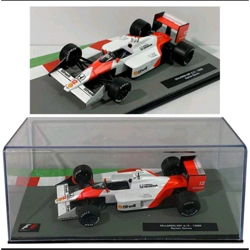 ロボット McLaren MP4/4 Ayrton Senna 1988 Mclaren MP4/4 1988 - Ayrton Senna