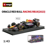 Bburago 1:43 2023 Red Bull Racing RB19 Model Car (With Case + Helmet) - 1 (Stock Livery)
