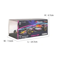 Bburago 1:43 2023 Red Bull Racing RB19 Model Car (With Case + Helmet) - 1 (Stock Livery)