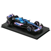Bburago 1:43 2023 BWT Alpine A523 Model Car (Case + Helmet) - 31
