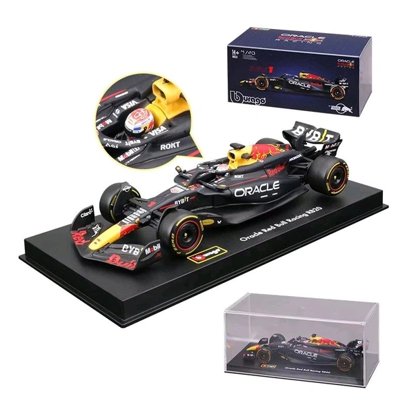 Bburago 1:43 2024 Red Bull Racing RB20 Model Car - 1 (NO Case + No Helmet)