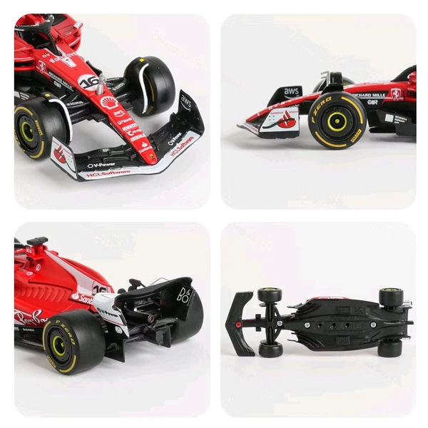 Bburago 1:43 2023 Ferrari SF23 Las Vegas - 16 (NO Case + Helmet)