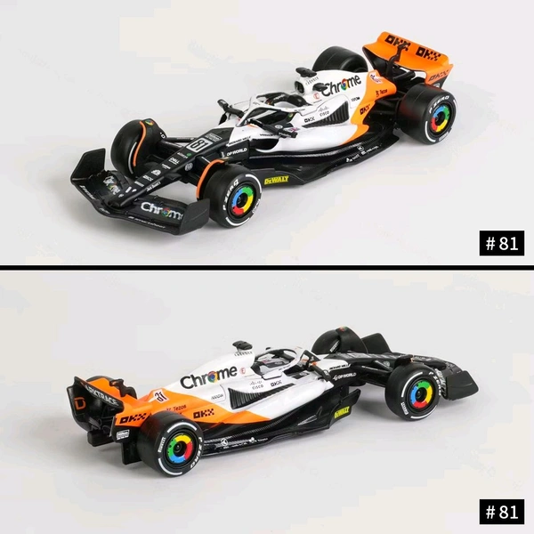 Bburago 1:43 2023 McLaren MCL60 Monaco GP Livery - 81